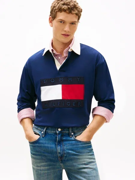 Palton Tommy Hilfiger alb