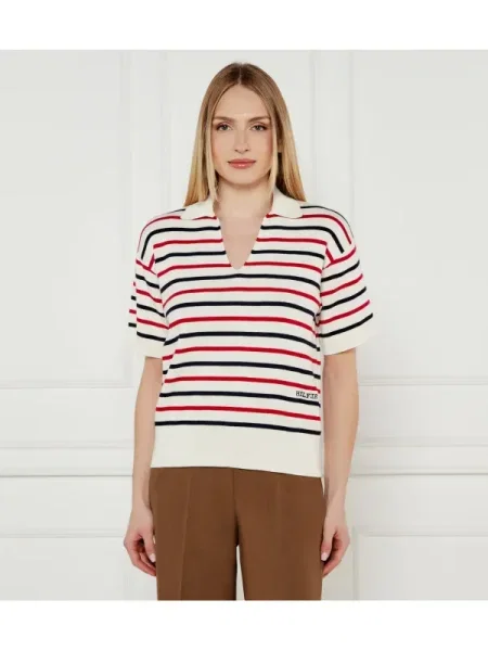 Tommy Hilfiger Tenisz póló fehér