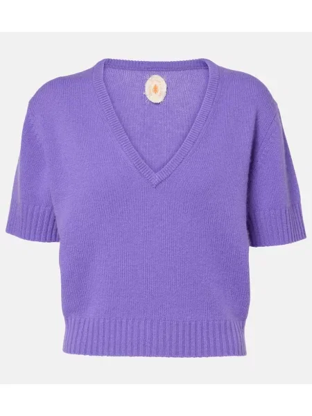 Top Jardin Des Orangers iz kašmirja vijolična