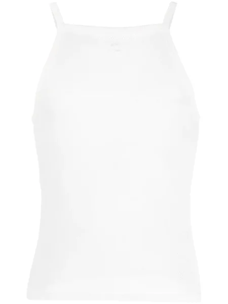 Košile Courrèges se síťovinou bílá