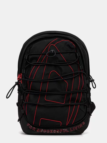 Раница Diesel TECH-D TECH-D BACKPACK голям с апликация черно