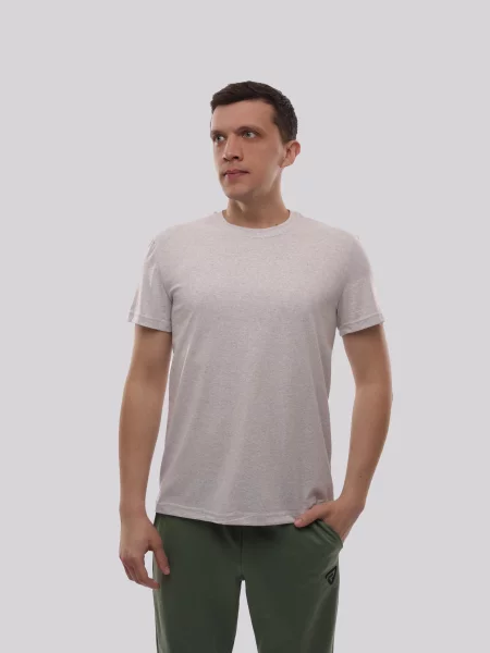 Футболка STREAM світло-сірий віскоза/поліестер сіра