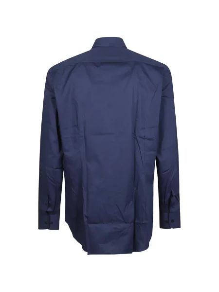 Cămașă Etro cu broderie albastru