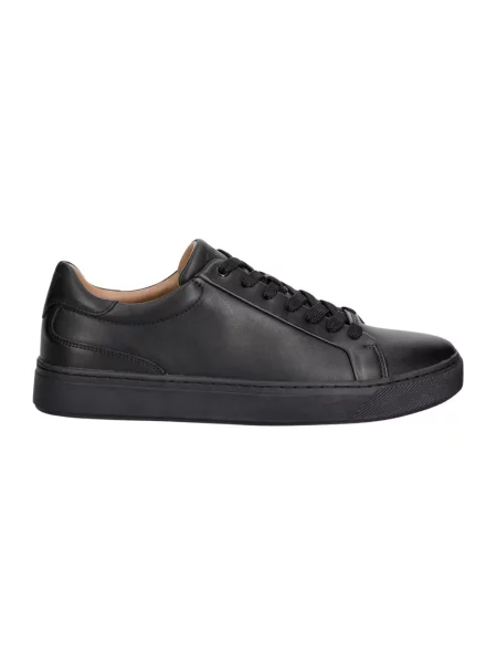 Sneakersy Guess skórzane czarne