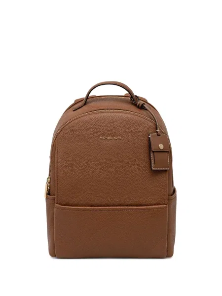 Rucsac Michael Michael Kors din piele cu imagine negru