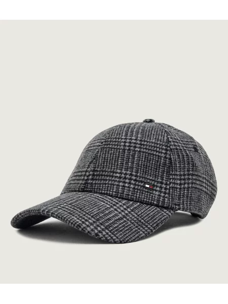 Tommy Hilfiger De lână șapcă baseball Melton gri