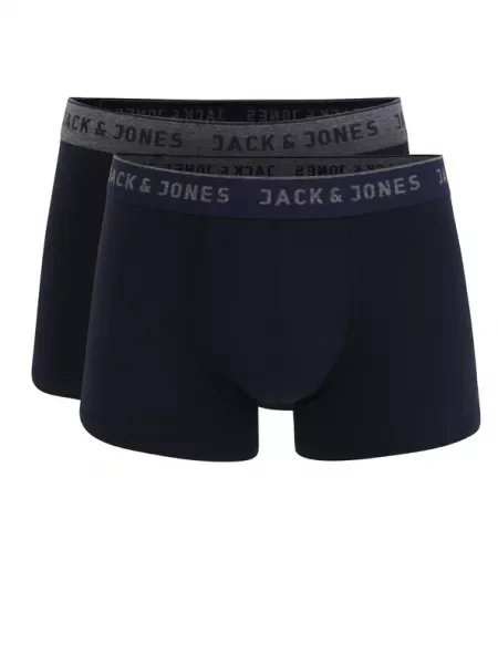Μελανζέ κιλότα Jack & Jones γκρι