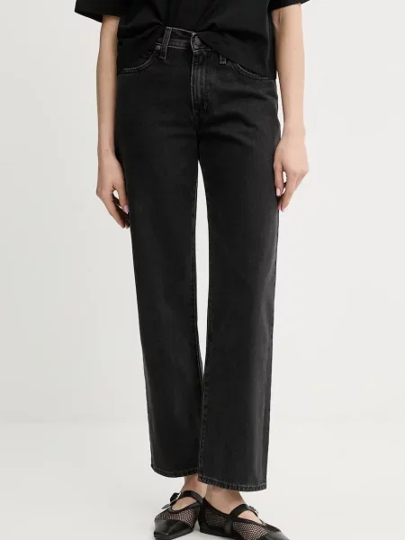 Levi's jeansy czarne