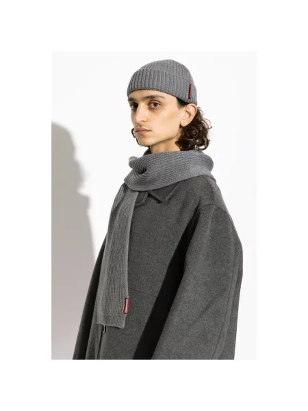Czapka Dsquared2 wełniana szara