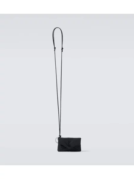 Geantă crossbody Saint Laurent din piele negru