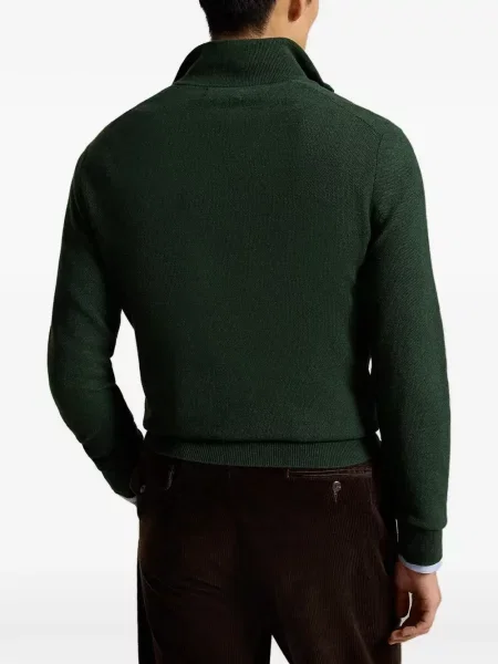Hálós kockás pólóing Polo Ralph Lauren nyomtatás fekete