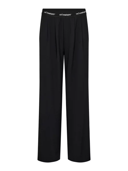 Co'couture Pantaloni Amina negru alb