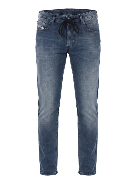 DIESEL Jeans THOMMER JOGGJEANS LIGHT & SUPERSTRETCH fumuriu albastru