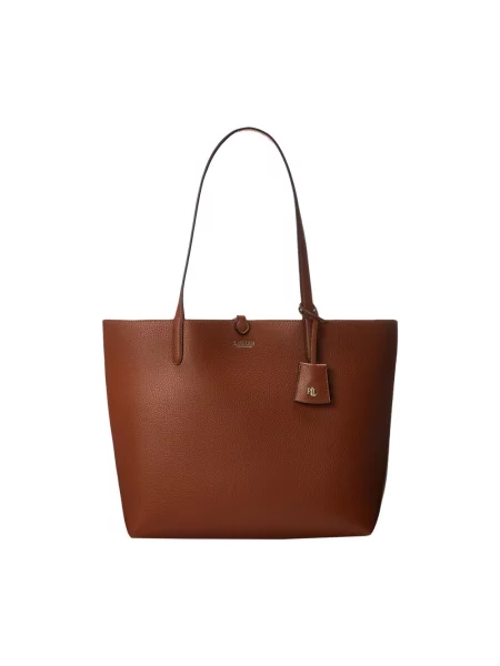 LAUREN RALPH LAUREN Torebka Rvrsble Tote brązowy