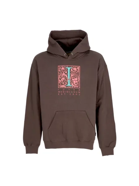 Bluza z kapturem Iuter brązowa