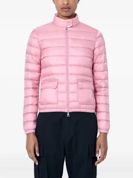 Geacă Moncler cu autograf roz