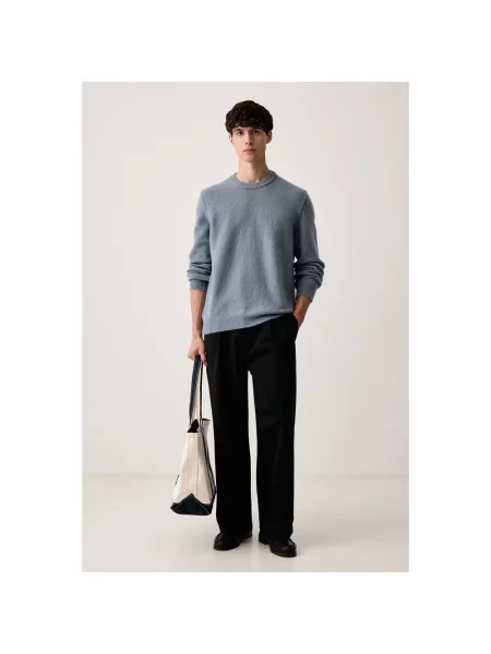 Sweter Marc O'polo wełniany szary
