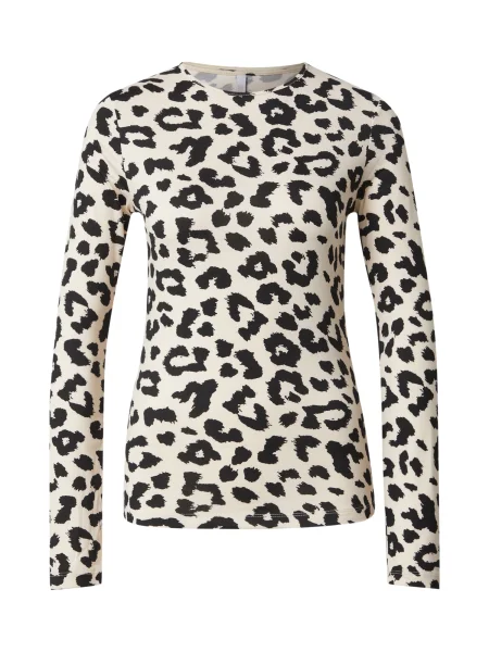 Hailys Tricou crem negru