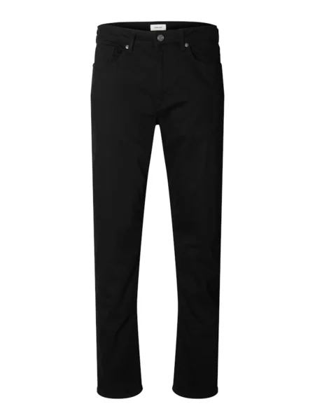 SELECTED Jeans SLMBEN' negru