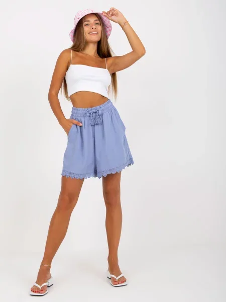 Pantaloni scurți Sublevel albastru