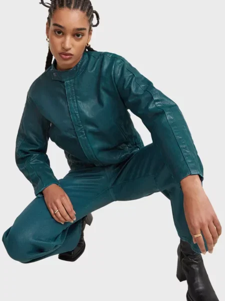 Коротка куртка G-star Raw зелена