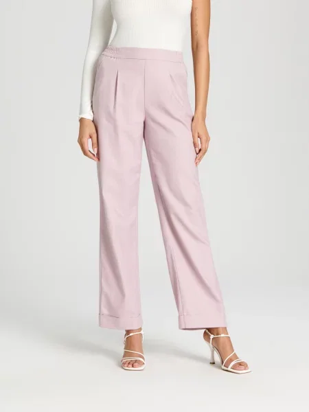 Брюки Sinsay фиолетовые