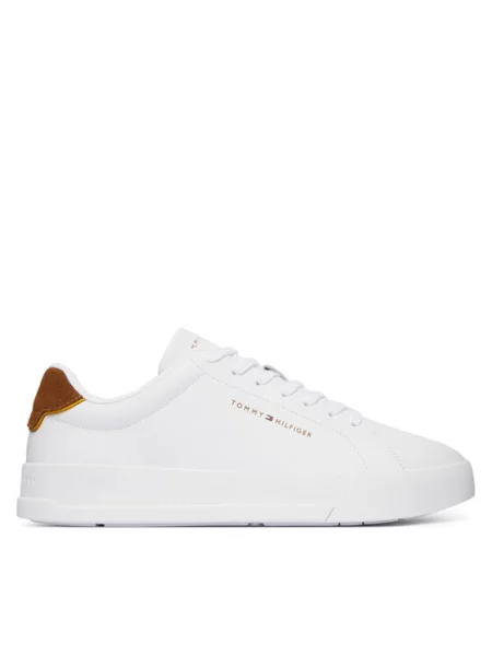 Teniși Tommy Hilfiger din piele maro