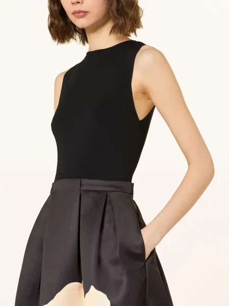 Ted Baker Šaty Verinie Z Kombinace Materiálů / žlutá / zelená černá
