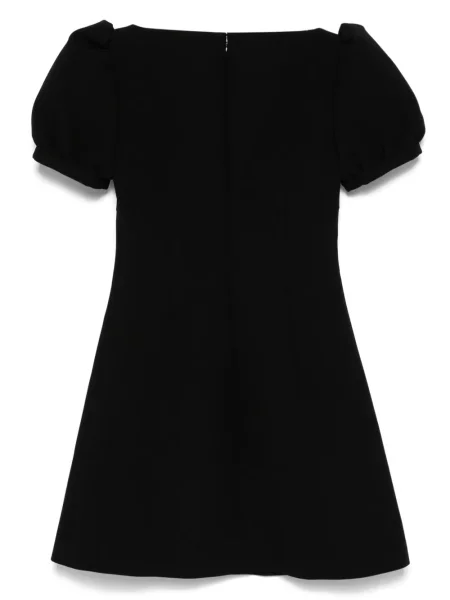 Rochie mini Vivetta din dantelă de costum negru