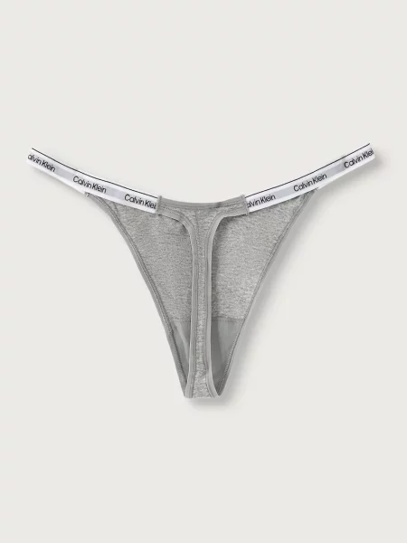 Calvin Klein Underwear tanga s šedé