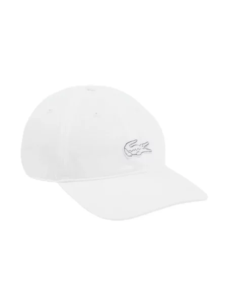 Lacoste czapka z daszkiem biała
