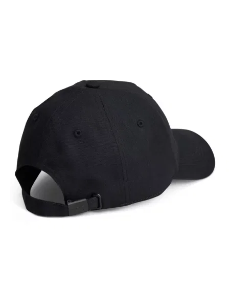 Czapka z daszkiem Stripes Double Brim Cap z aplikacją czarny
