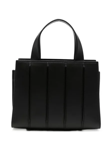 Geantă shopper Max Mara din piele negru