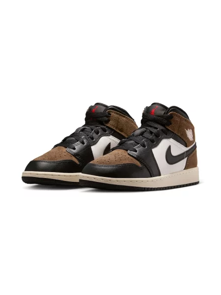 Jordan Air 1 Mid sportcipő gyerek fekete