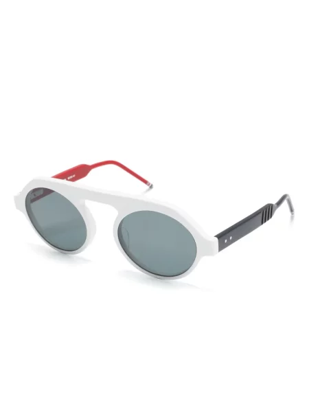 Saulės akiniai Thom Browne Eyewear balta