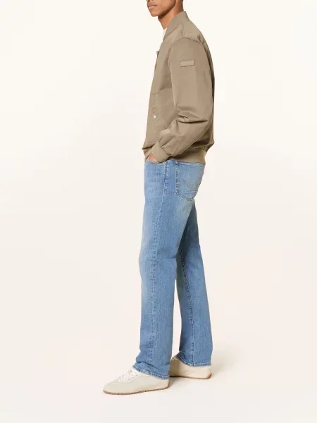 Replay Dżinsy Aideen Straight Fit blau niebieskie