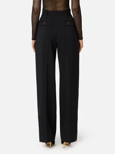 Брюки Elisabetta Franchi черные