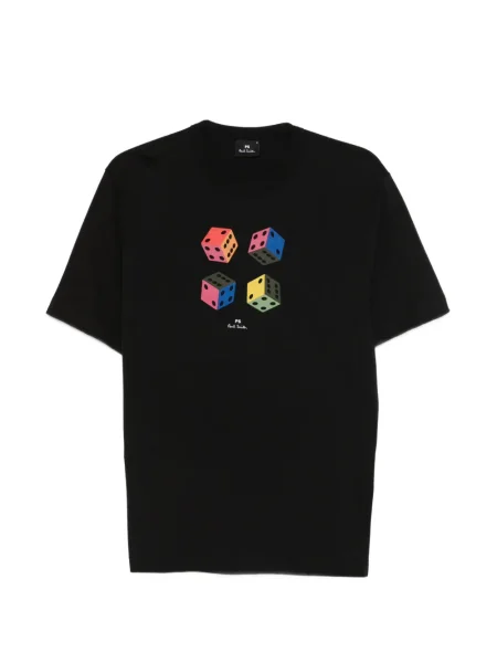 Tricou Ps Paul Smith cu imagine negru