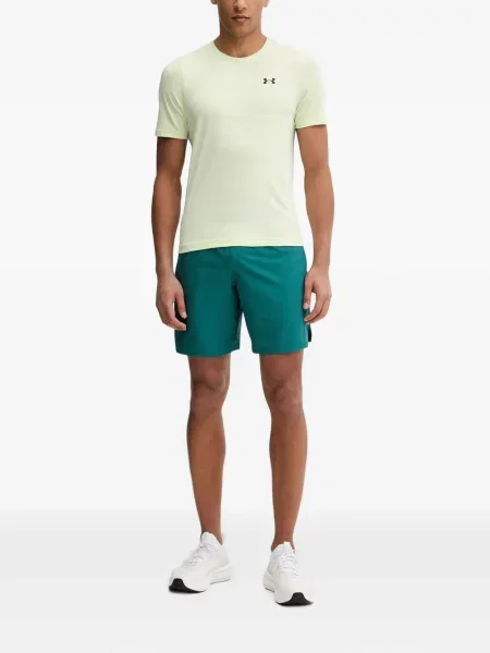 Scurt tricou Under Armour cu imagine verde