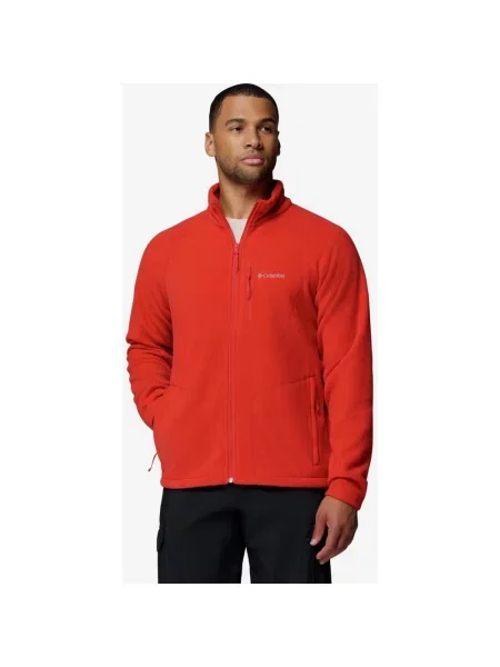 Polar Columbia Fast Trek II Full Zip jaskrawy S czerwony