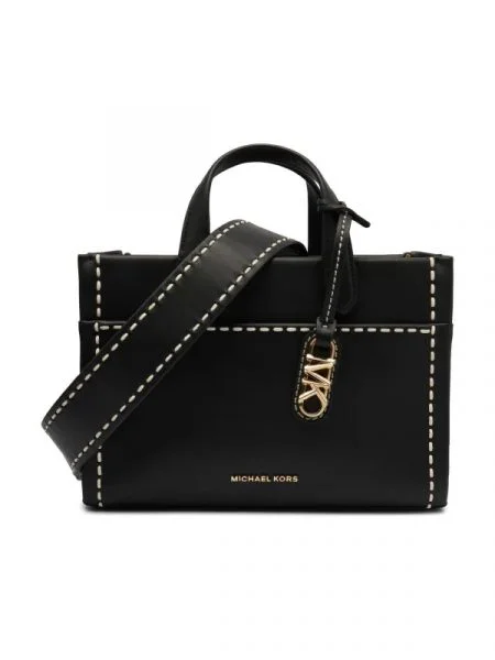 Michael Kors Bőr bőrönd fekete