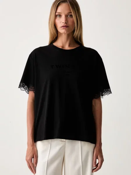 Twinset tricou din negru