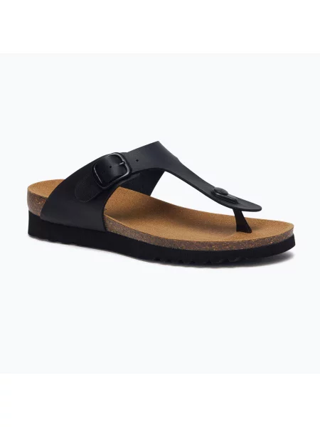 Șlapi pentru femei Scholl Boa Vista Med black negru
