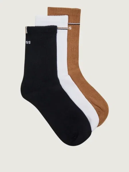 BOSS BLACK Șosete QS Iconic CC SP negru