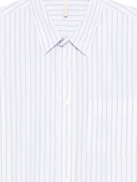Prugasta košulja Sunflower bijela