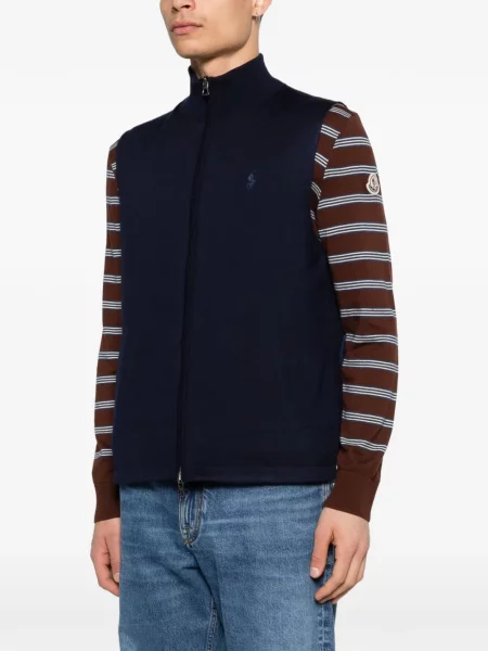 Тениска Polo Ralph Lauren на цветя обратими синьо