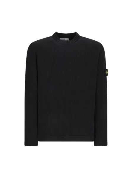 Sweter Stone Island z kamieniami czarny
