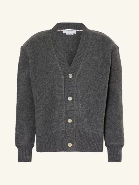 Thom Browne. Kardigan grau