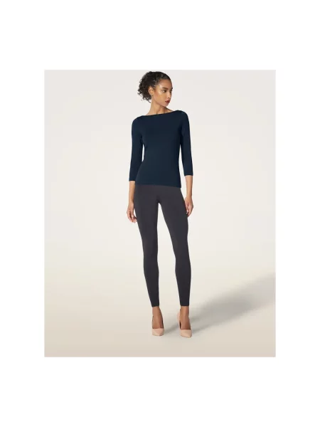 Top Wolford niebieski