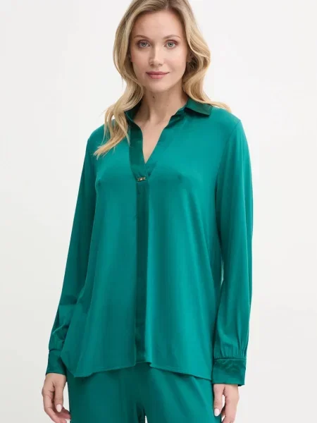 Горнище на пижама United Colors of Benetton зелено